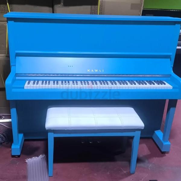 Kawai Blue Elegant Piano Serial No 177321 with Bench