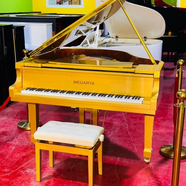 Megarya Golden Grand Piano for Sale | Used Pianos Dubai