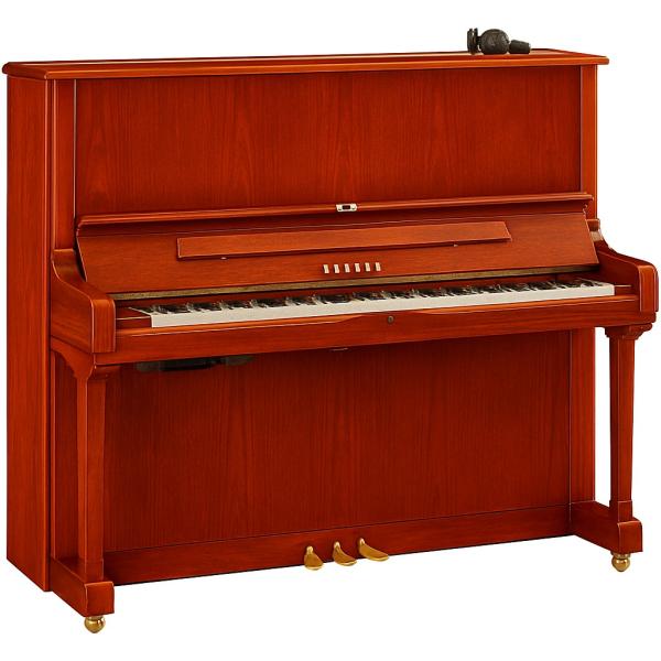 Yamaha U3 Wooden Stripe finish Silent Upright Piano (1393502)