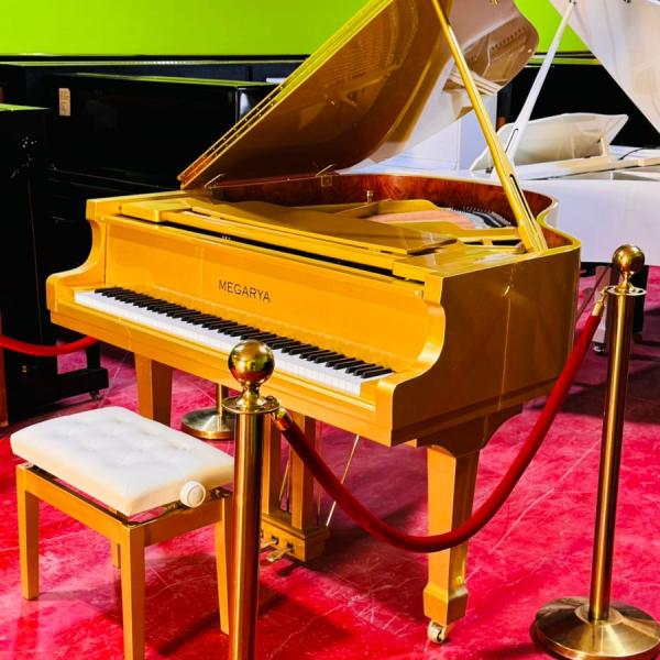 Megarya Golden Grand Piano for Sale | Used Pianos Dubai