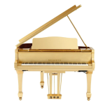 Megarya Golden Grand Piano for Sale