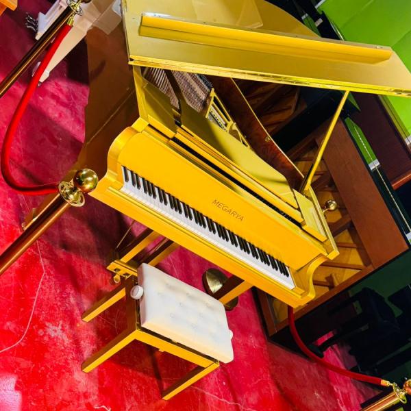 Megarya Golden Grand Piano for Sale | Used Pianos Dubai
