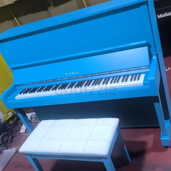 Kawai Blue Elegant Piano Serial No 177321 with Bench