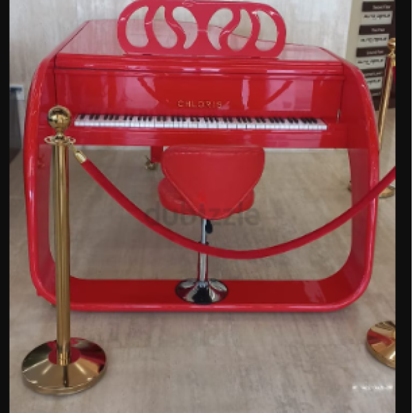 Stunning Ferrari Car Shaped Red Grand Piano - A Unique Showpiece for Your Space