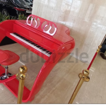 Stunning Ferrari Car Shaped Red Grand Piano - A Unique Showpiece for Your Space
