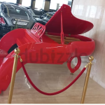 Stunning Ferrari Car Shaped Red Grand Piano - A Unique Showpiece for Your Space