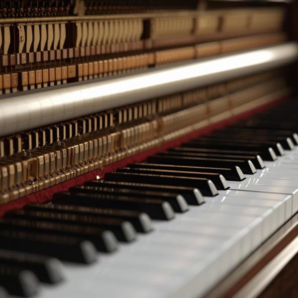 Atlas A22H Upright Piano in Black High Gloss