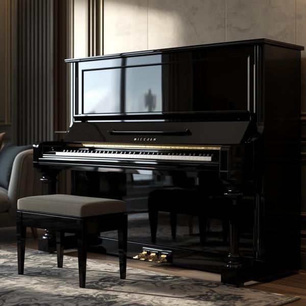 Chloris HU110 E Black Upright Piano